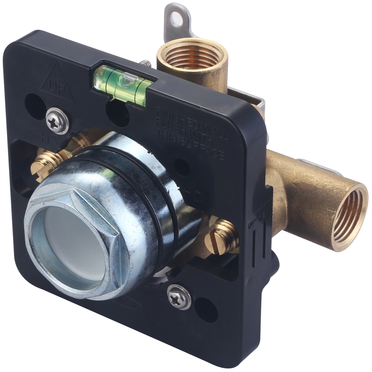 V-2316B Single Handle Tub & Shower Pressure Balancing Valve, Rough Brass