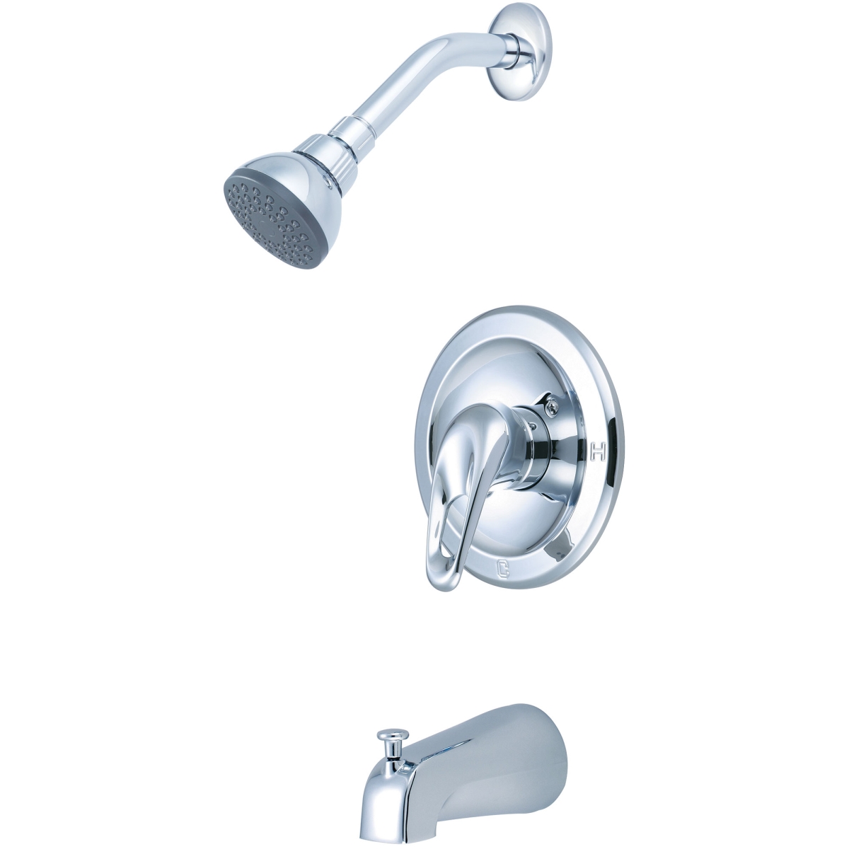 Single Handle Tub & Shower Trim Set, Chrome