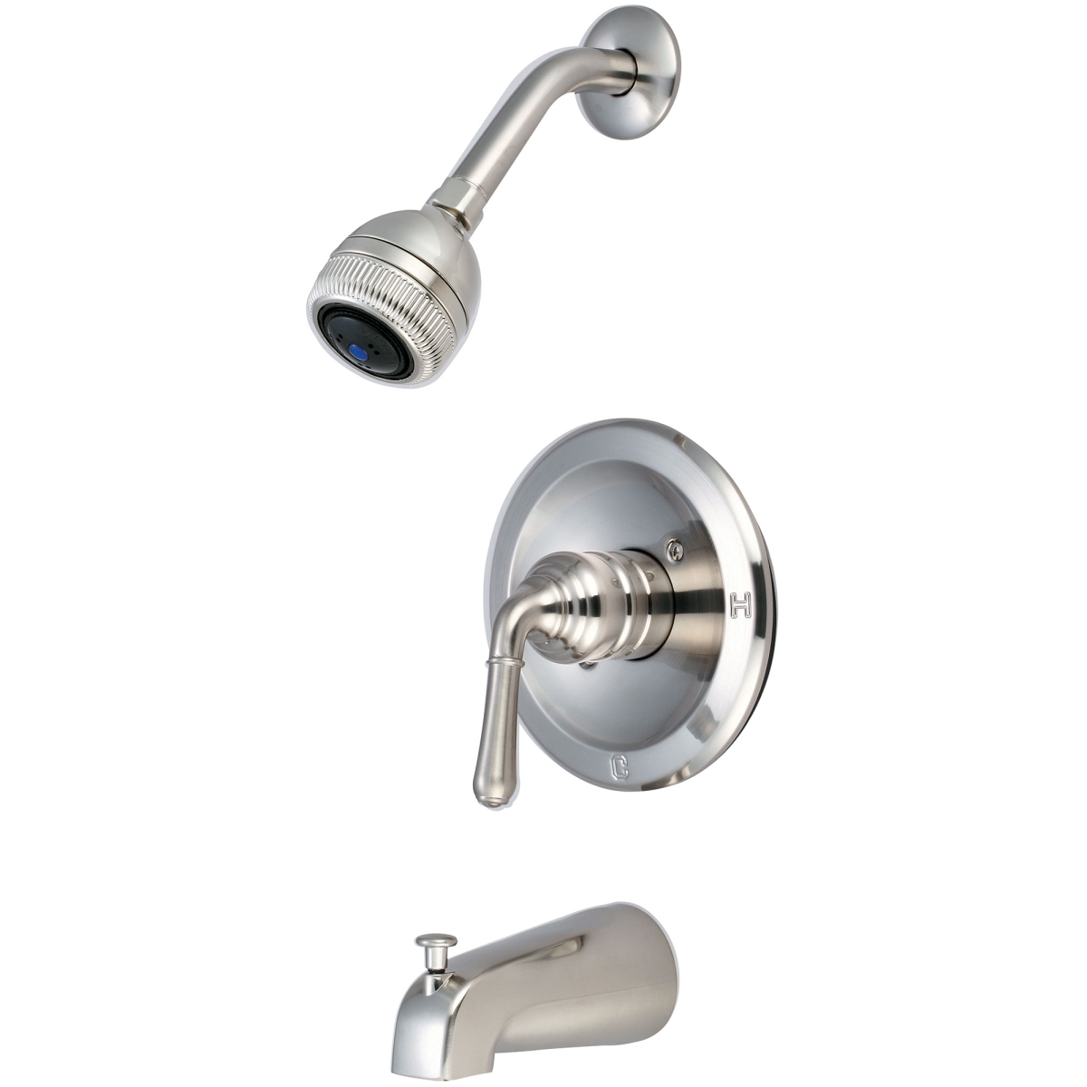 T-2340-BN Single Handle Tub & Shower Trim Set, PVD Brushed Nickel