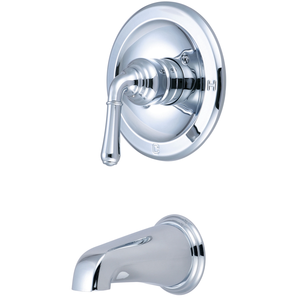 Single Handle Tub Trim Set, Chrome