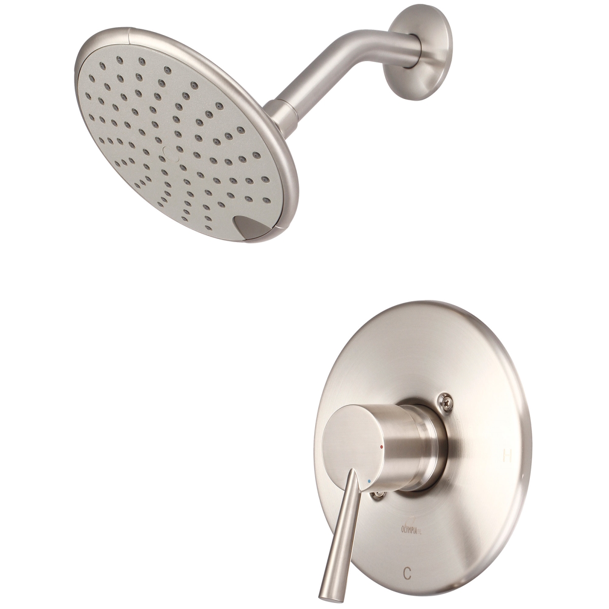 T-2375-BN Single Handle Shower Trim Set, PVD Brushed Nickel