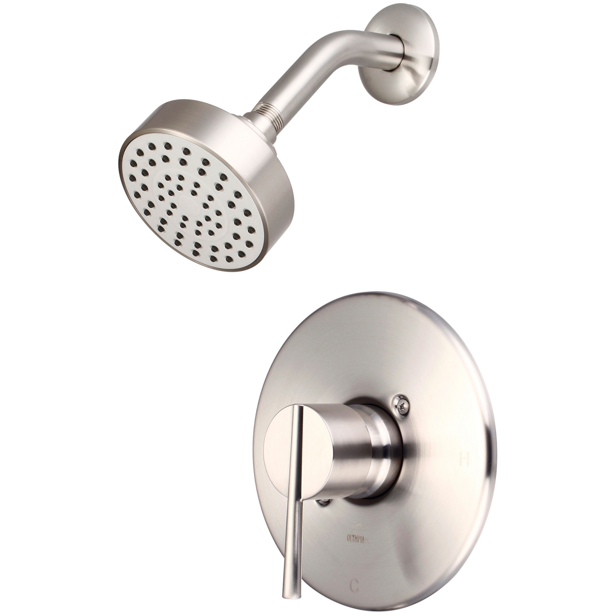 T-2382-BN Single Handle Shower Trim Set, PVD Brushed Nickel