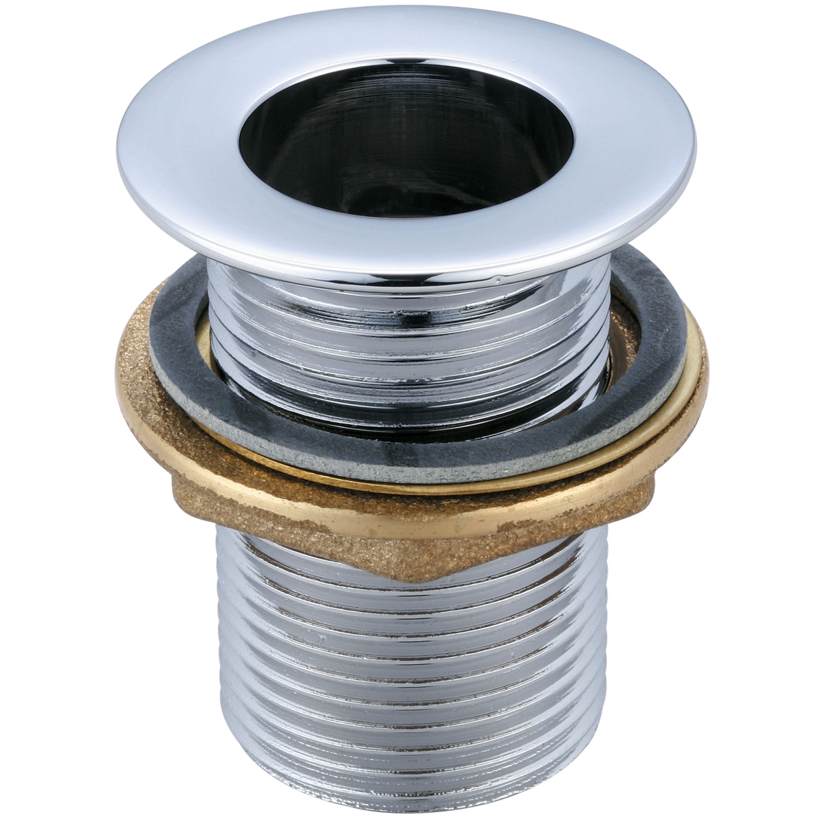 Picture of Central Brass 0112-AL 1-11 0.5 NPS Shank x 1.874 in. Long Accessory-Overflow Socket Drain&#44; Chrome
