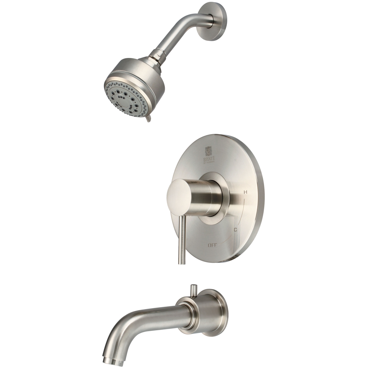T-4MT110-BN Single Handle Tub & Shower Trim Set, PVD Brushed Nickel