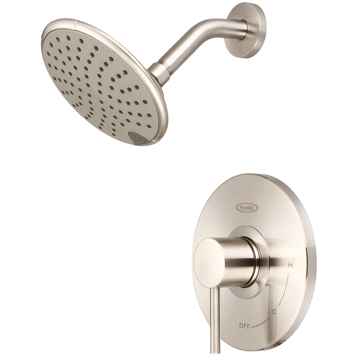 T-4MT330-BN Single Handle Shower Trim Set, PVD Brushed Nickel