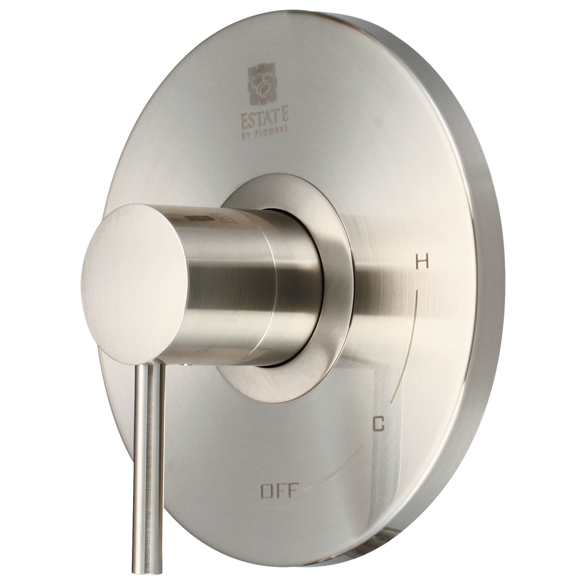 Single Handle Valve Trim Set, Wallmount, Brushed Nickel, Style: Modern