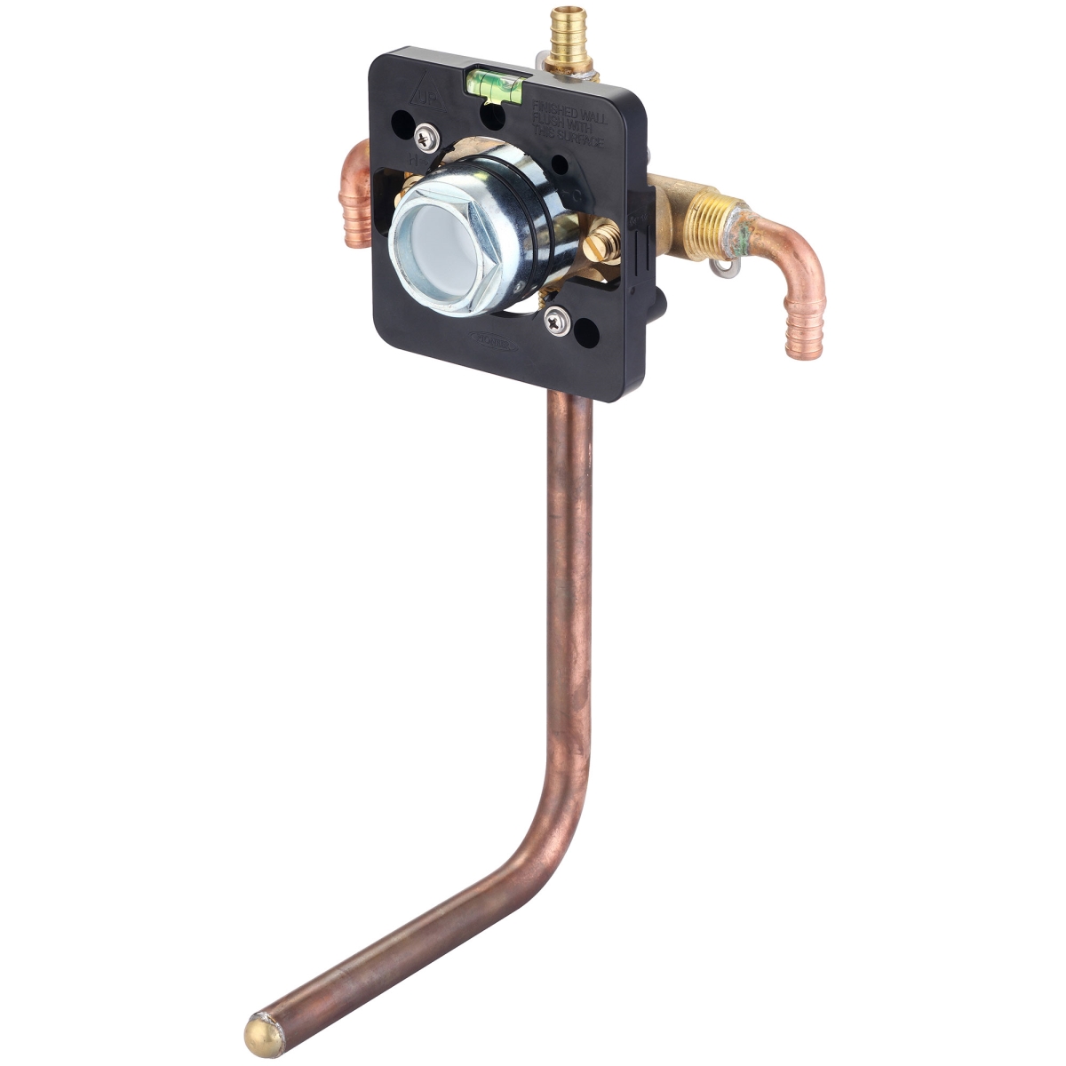 V-2304B Single Handle Tub & Shower Pressure Balancing Valve, Rough Brass