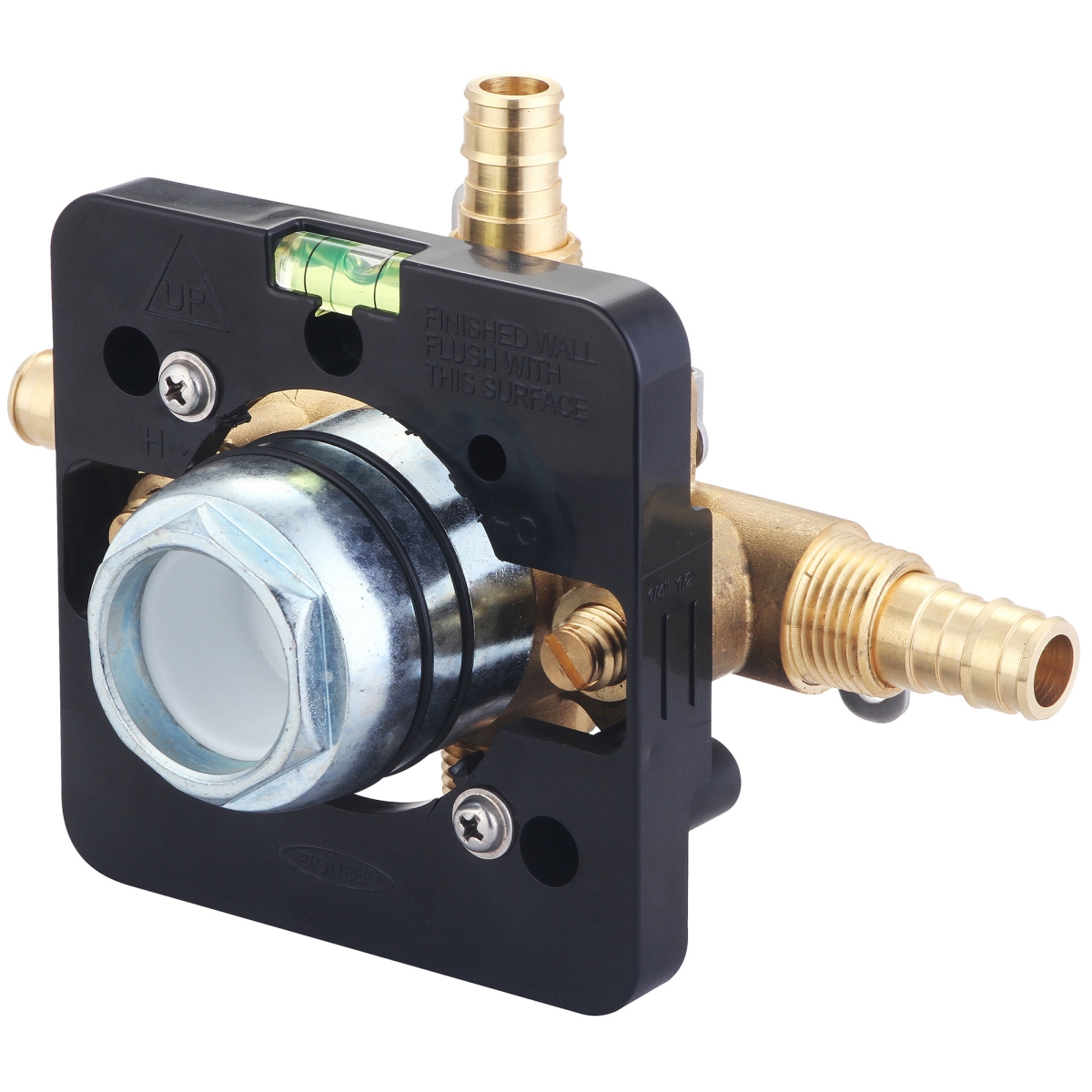 V-2308B Single Handle Tub & Shower Pressure Balancing Valve, Rough Brass