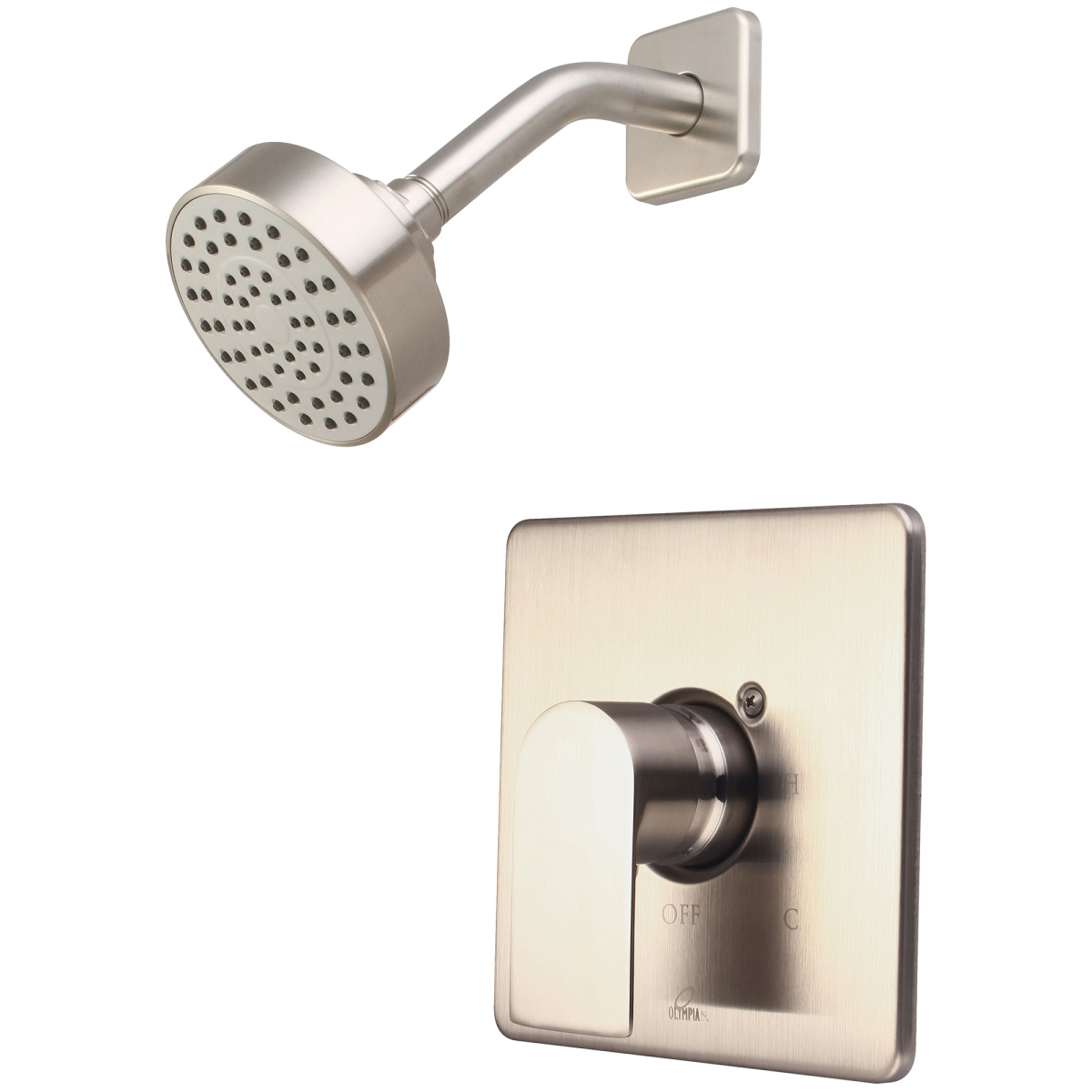 T-23912-BN Single Handle Shower Trim Set, PVD Brushed Nickel