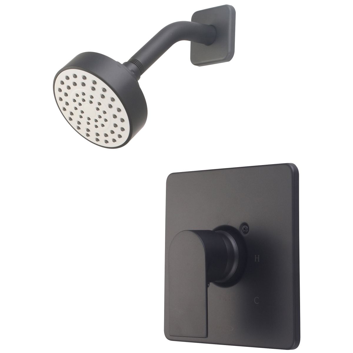 T-23912-MB Single Handle Shower Trim Set, Matte Black