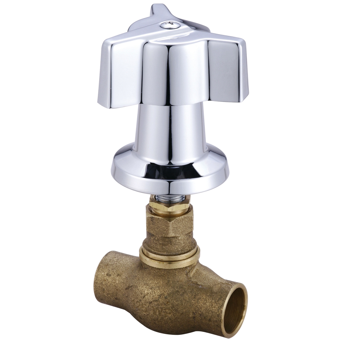 Picture of Central Brass 0607-C1-2 Tile Stop Valve&#44; Chrome