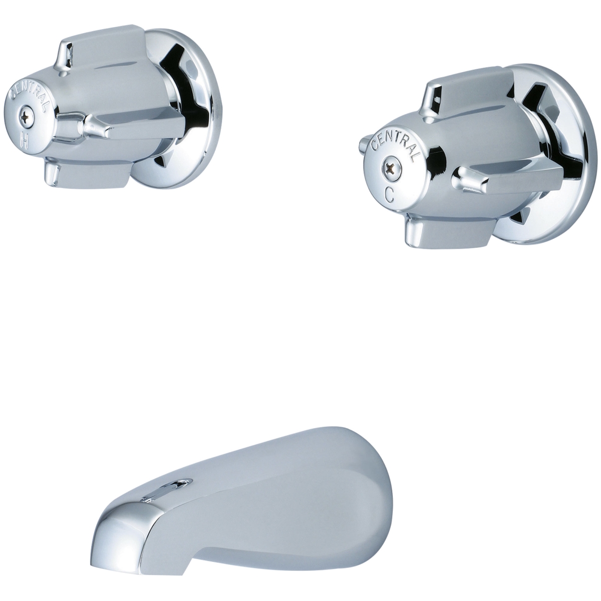 Picture of Central Brass 6086-Z Two Handle Tub Set&#44; Chrome