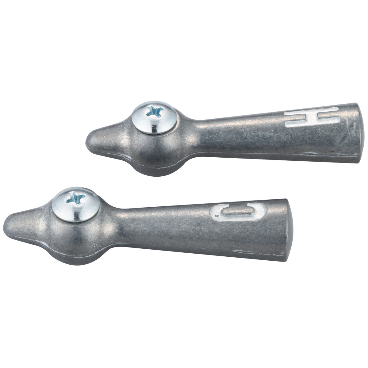 Lever Laundry Faucet Handles Cold & Hot with Screws