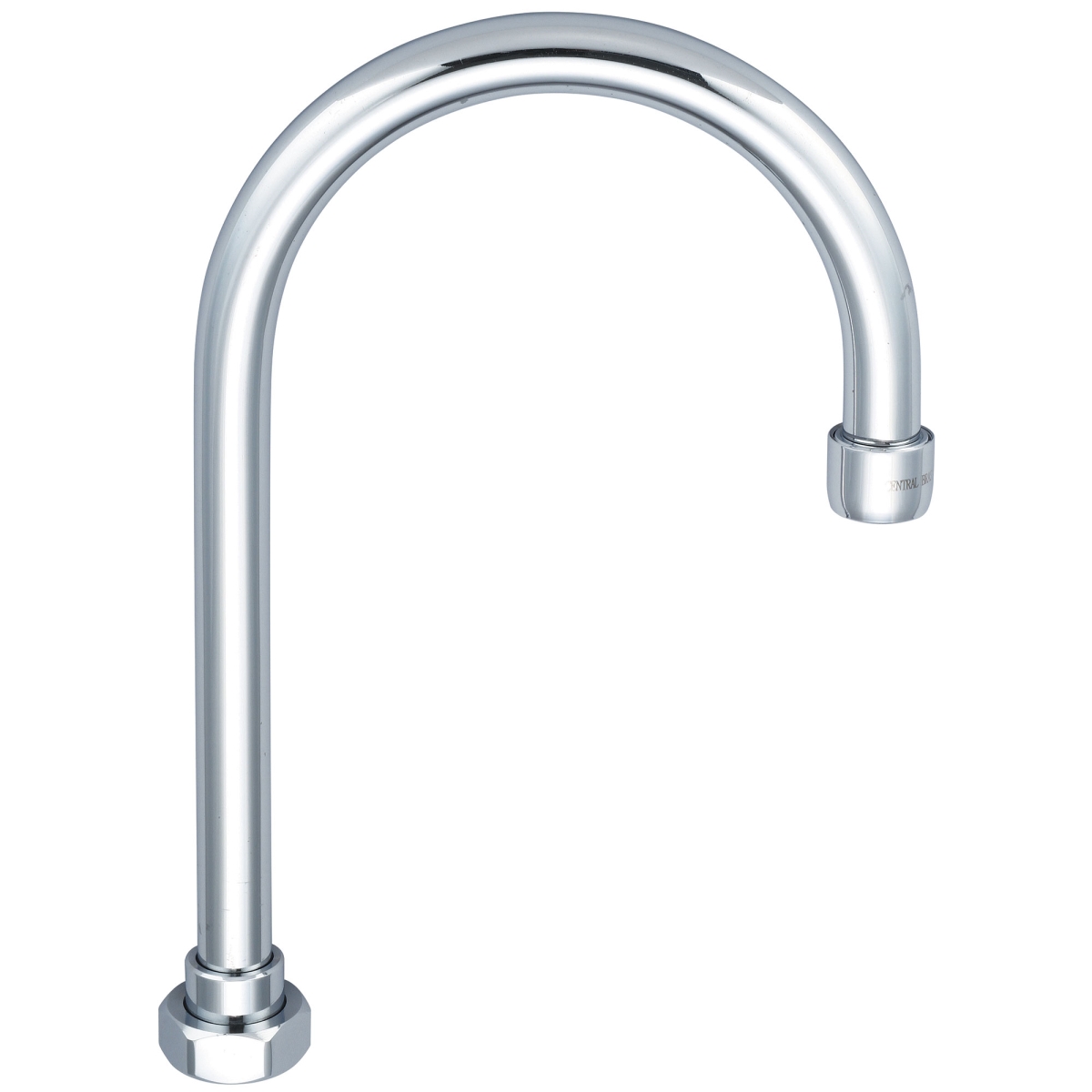 Picture of Central Brass SU-157-KRA 5.5 in. Rigid Gooseneck Spout with Aerator&#44; Chrome