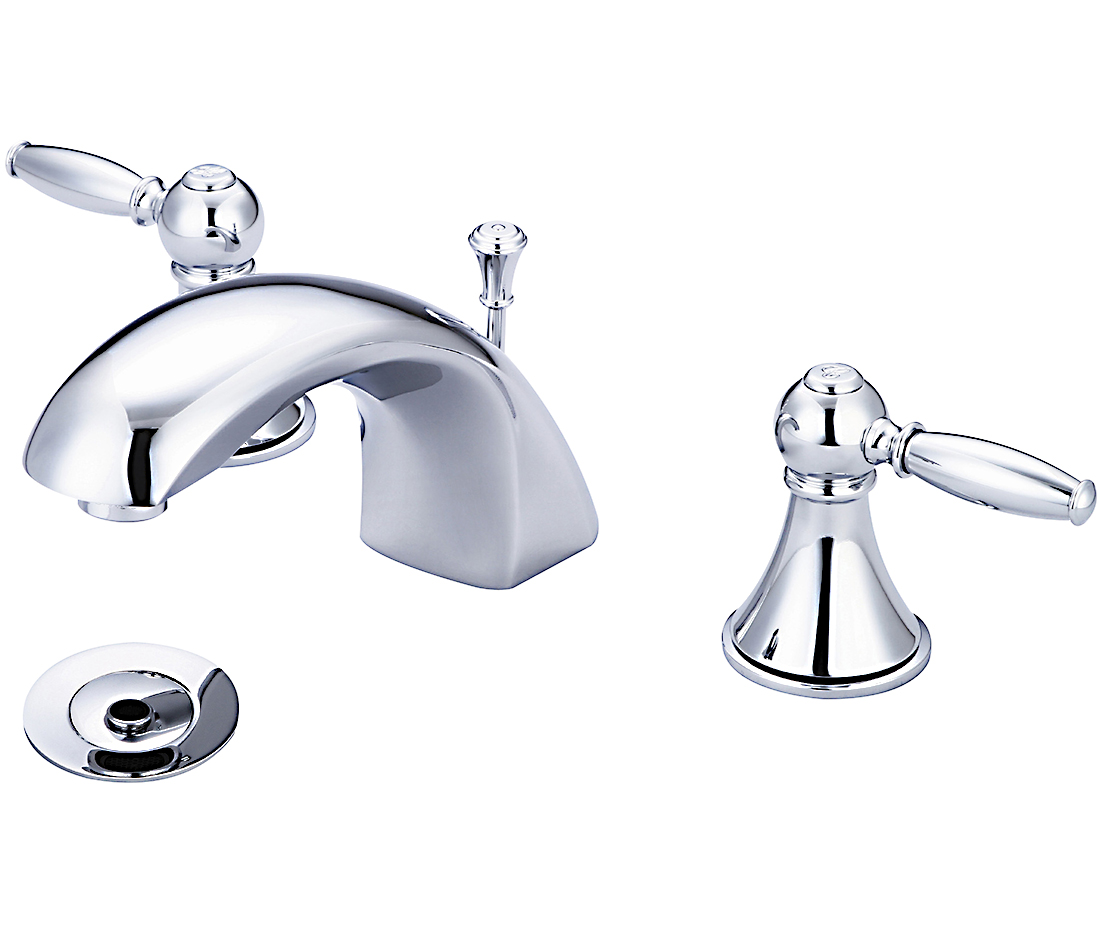 Picture of Central Brass 81172-D12AL1 1.2 GPM Two Handle Widespread Bathroom Faucet&#44; Chrome
