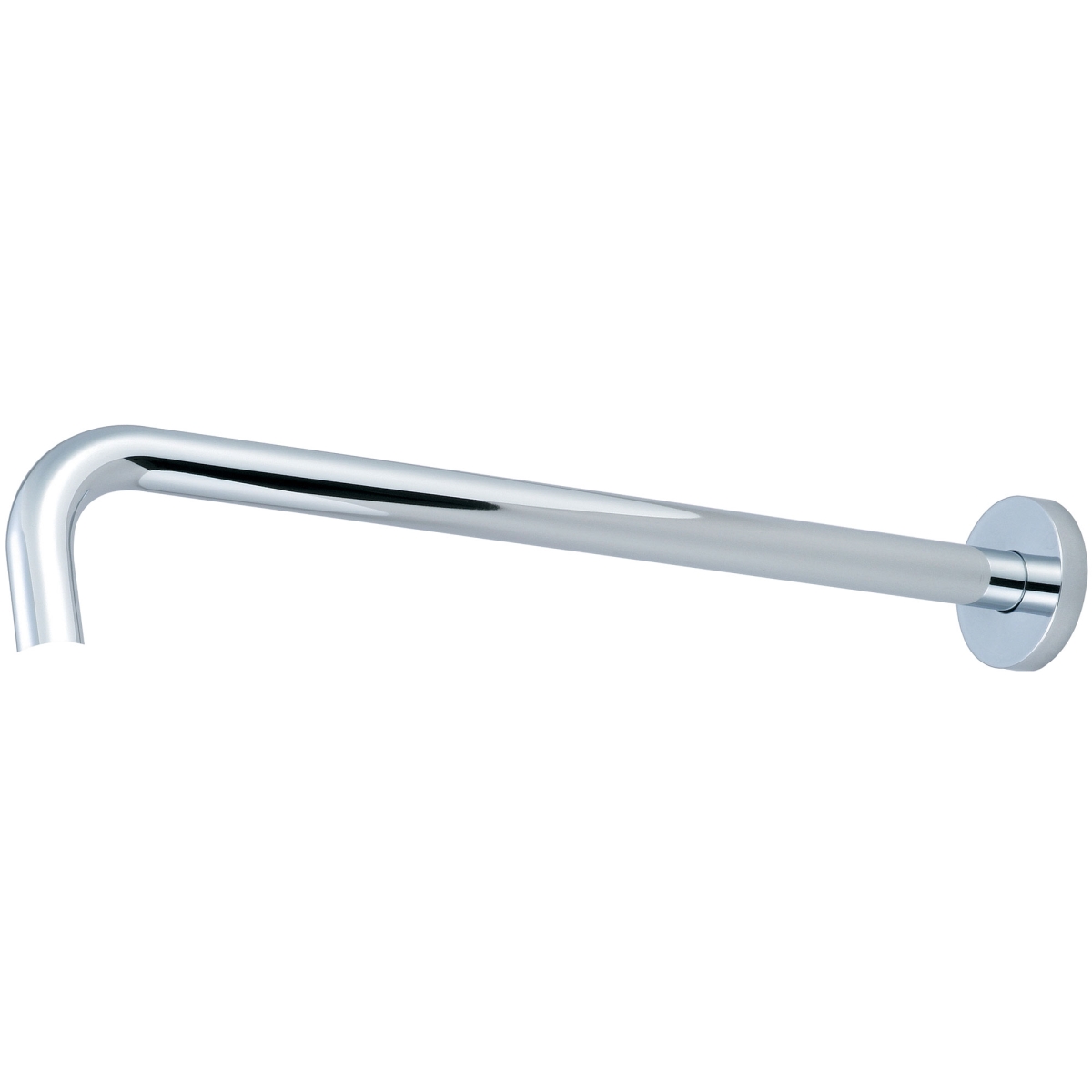 X-6400013 14 in. Shape Shower Arm & Shower Arm Flange, Chrome