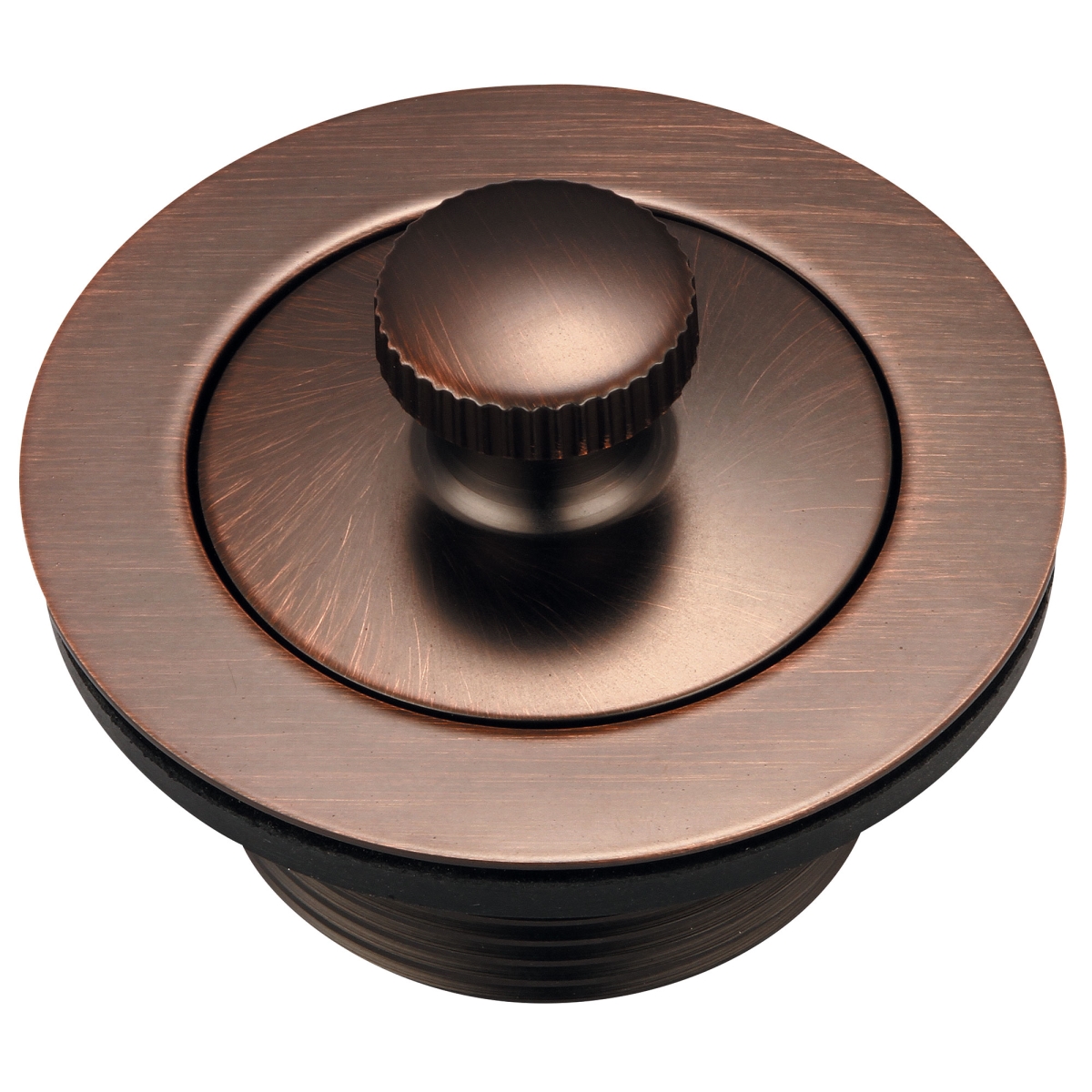 X-6400030-ORB 1.5 in. Coarse Thread Bath Waste, Overflow-Lift & Lock Strainer, Oil Rubbed Bronze