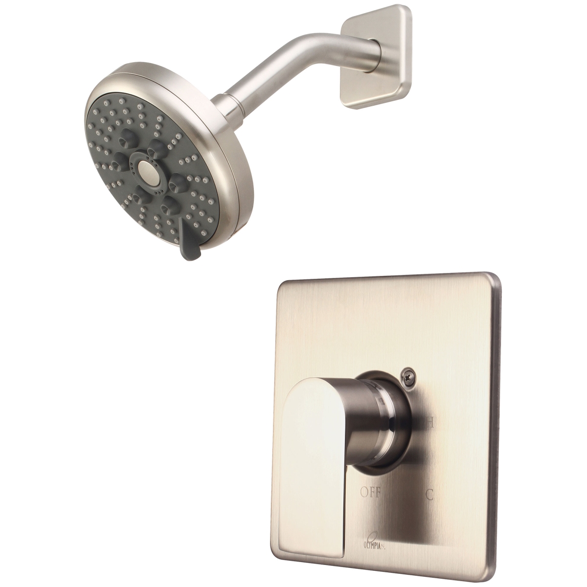 T-23915-BN Single Handle Shower Trim Set, PVD Brushed Nickel