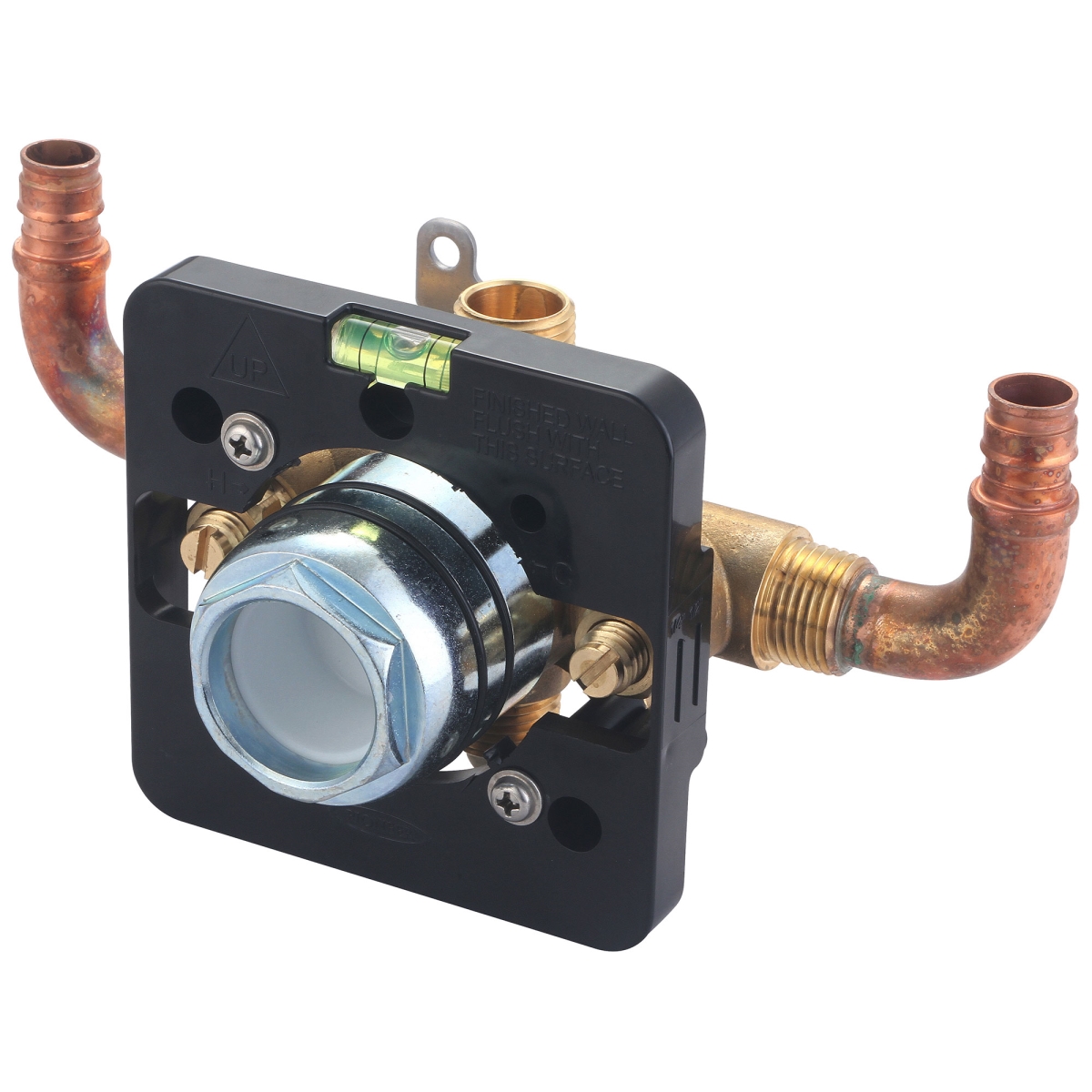 V-2300B-EP90U Single Handle Tub & Shower Pressure Balancing Valve, Rough Brass