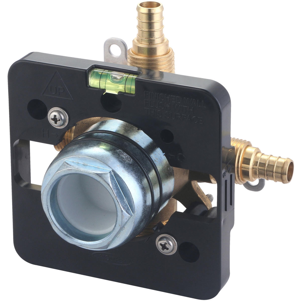 V-2415B Single Handle Tub & Shower Pressure Balancing Valve, Rough Brass