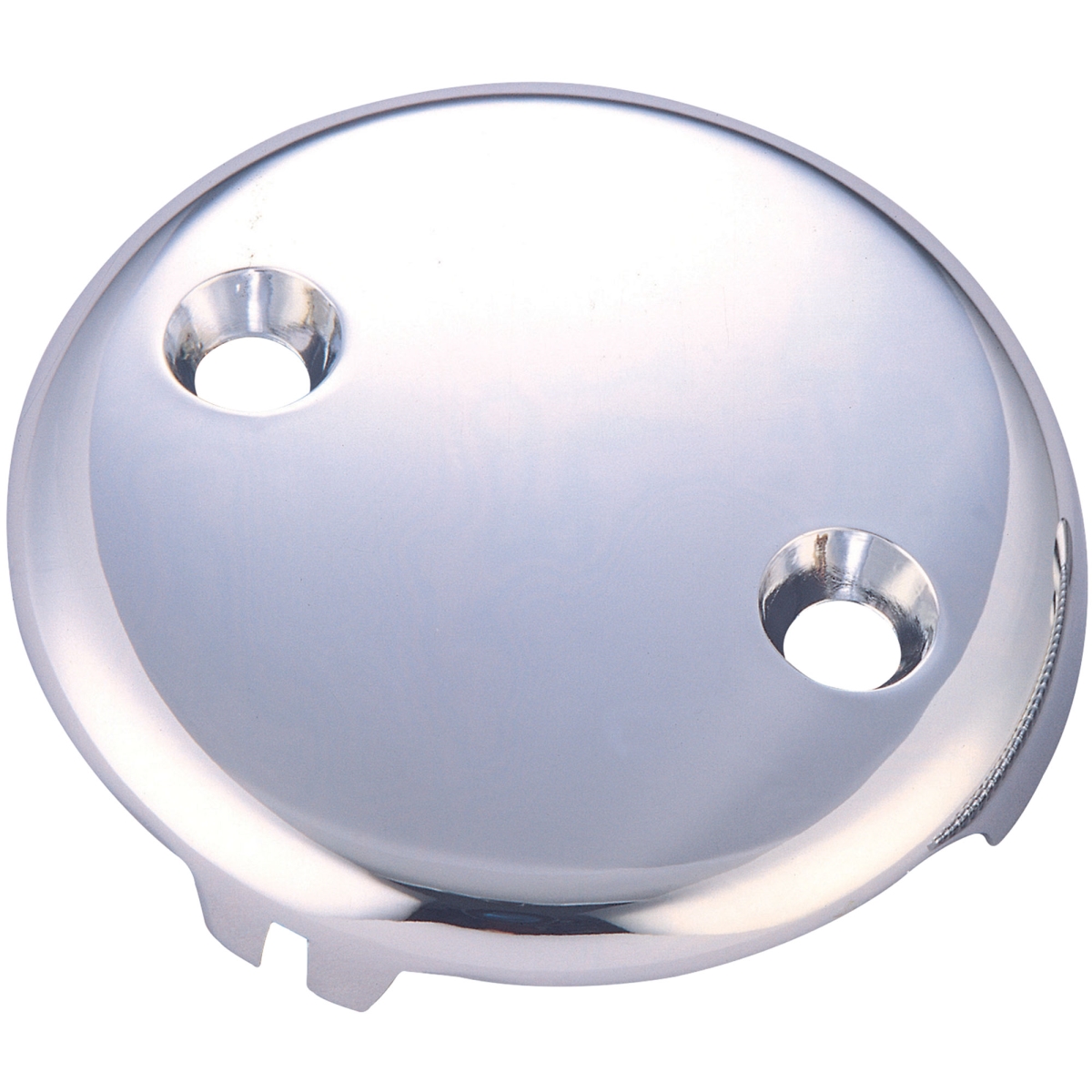 X-6400032 Bath Waste & Overflow-2-Hole Face Plate with Screws, Chrome