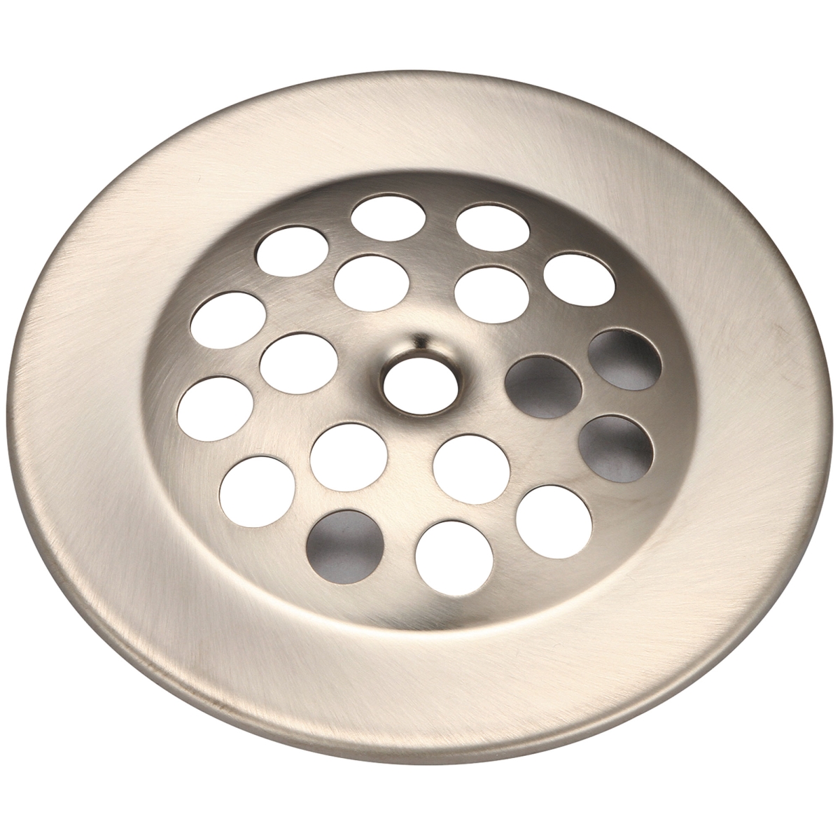 X-6400034-BN Bath Waste & Overflow-Grid Strainer with Screw, PVD Brushed Nickel
