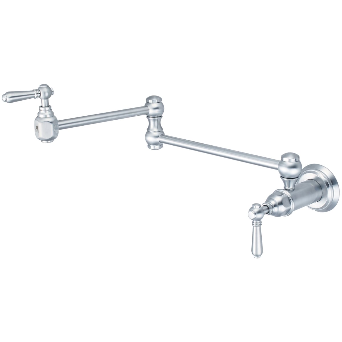 2AM600-SS Wall Mount Pot Filler, PVD Stainless Steel