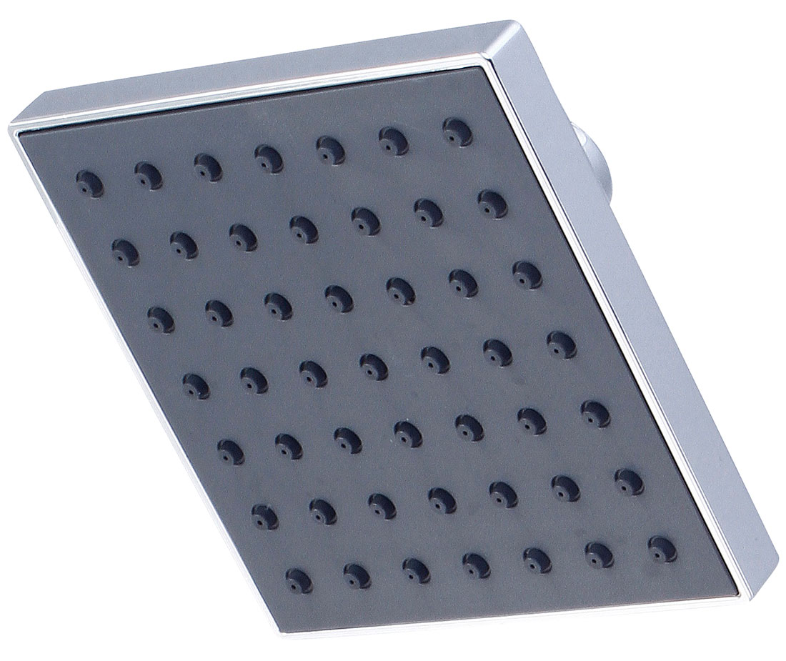 Single Function Square Showerhead, NPS, Polished Chrome