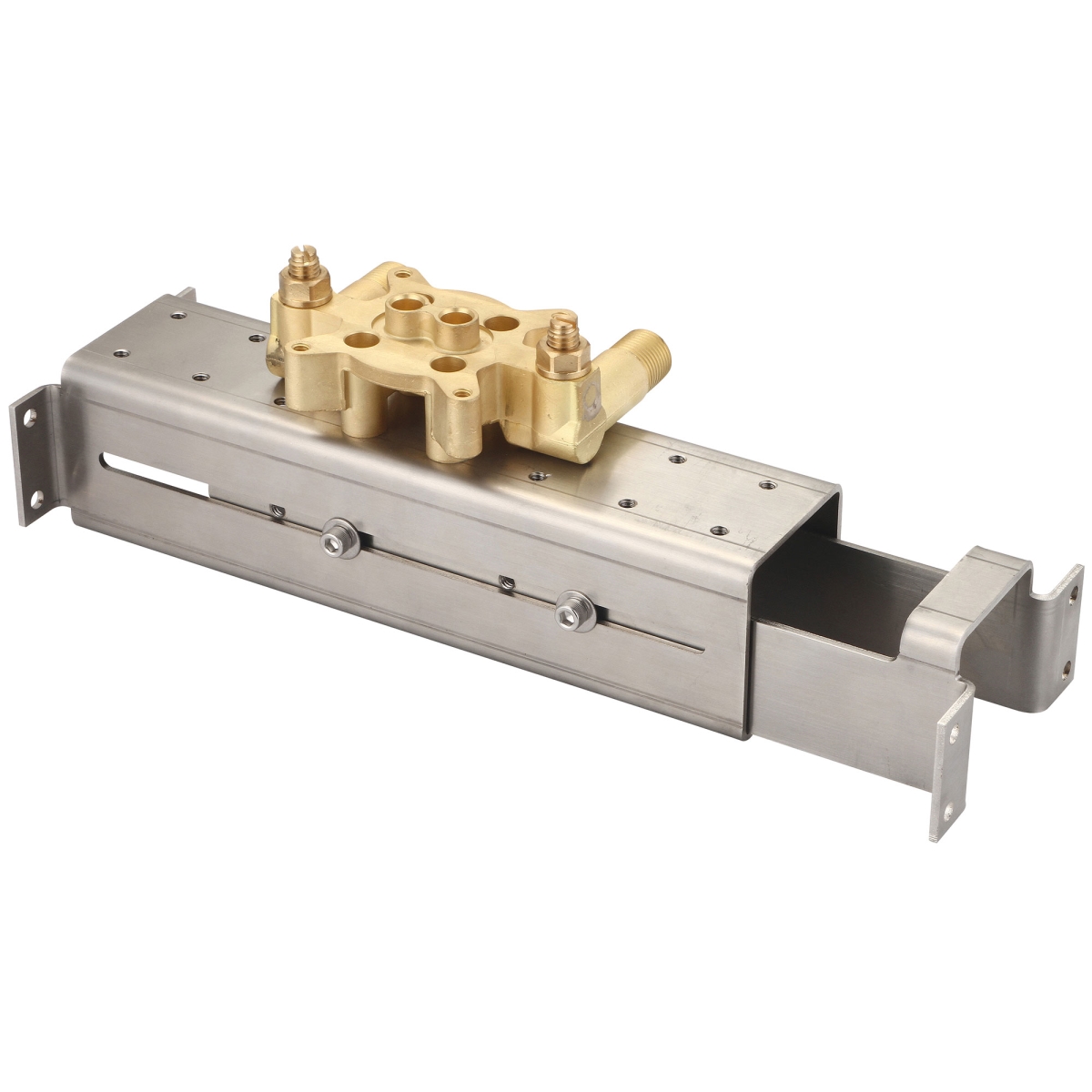 4400B Single Handle Free Standing Tub Filler Valve Set, Rough Brass