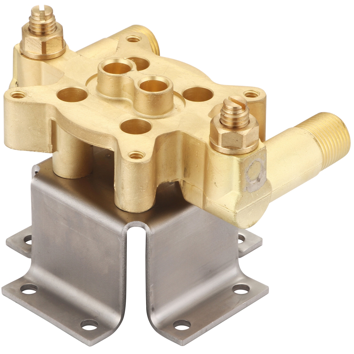 4410B Single Handle Free Standing Tub Filler Valve Set, Rough Brass