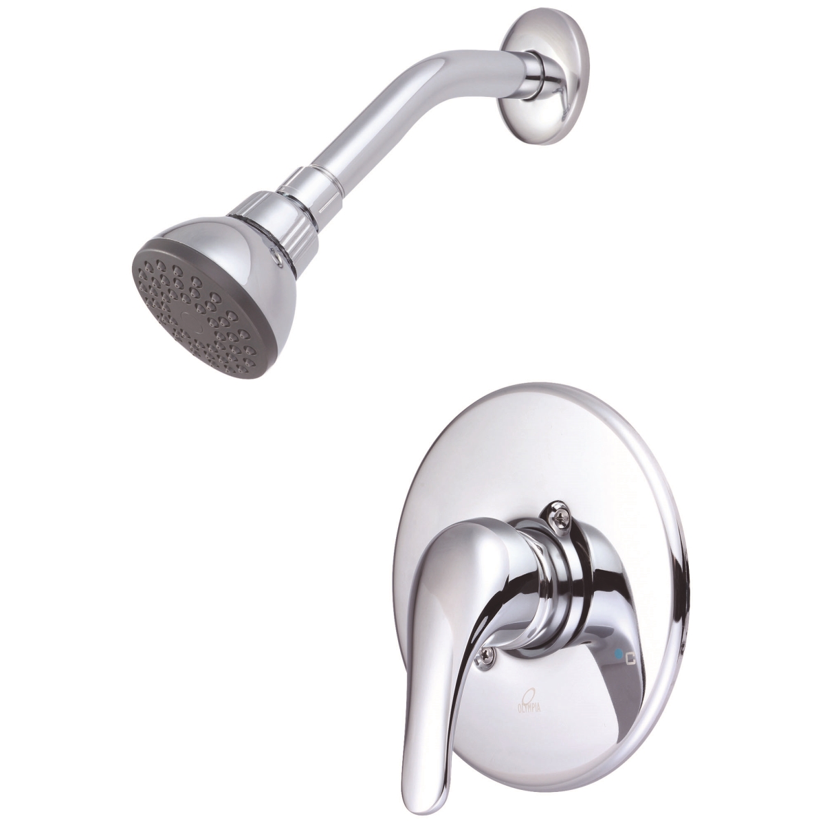 T-2302-VC Single Handle Volume Control Shower Trim Set, Chrome
