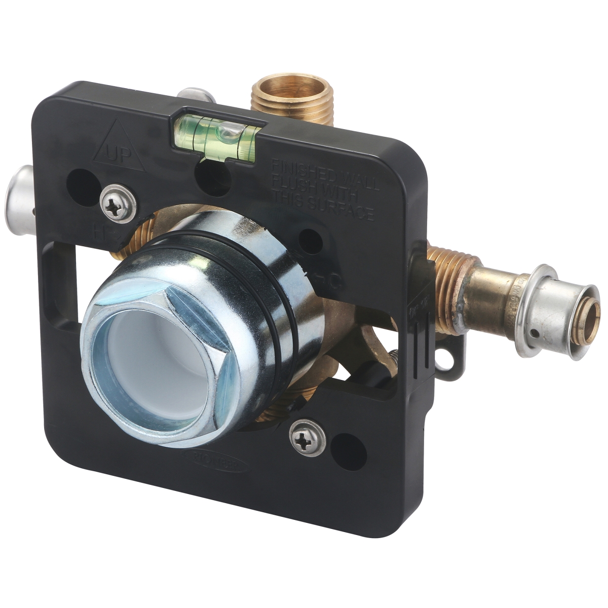 V-2400B-VG Single Handle Tub & Shower Pressure Balancing Valve, Rough Brass