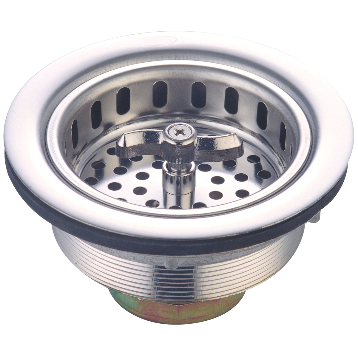 ACS-300500 Stainless Steel Spin & Seal Basket Strainer, Chrome