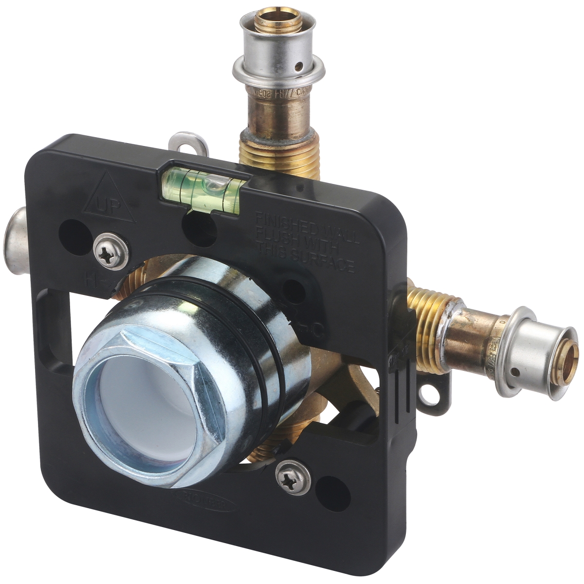 Single Handle Tub & Shower Pressure Balancing Valve, Rough Brass