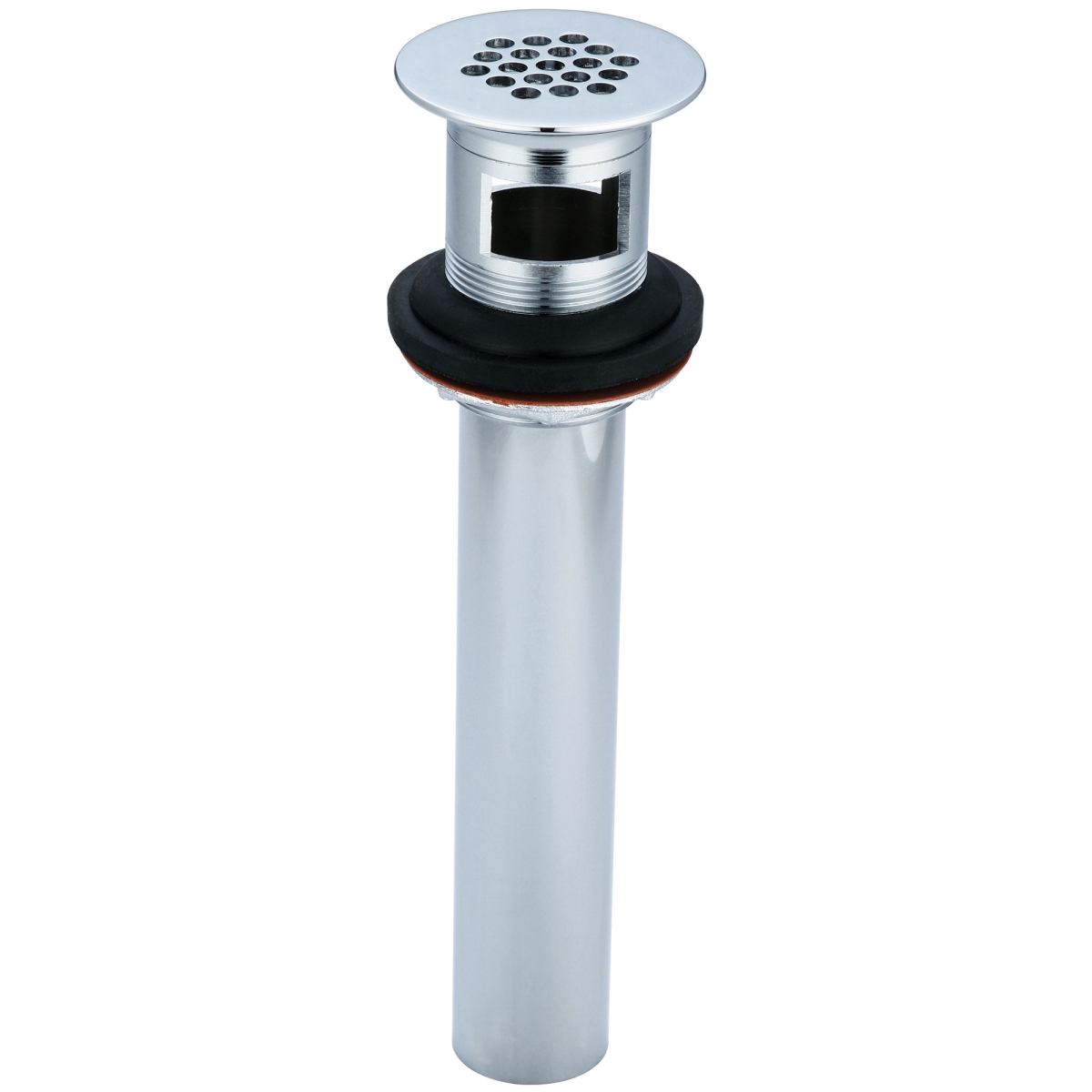 OP-630001 Brass Grid Strainer Drain Assembly, Chrome