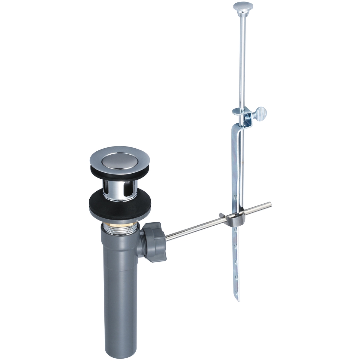 OP-630004 50-50 Pop-Up Drain Assembly, Chrome