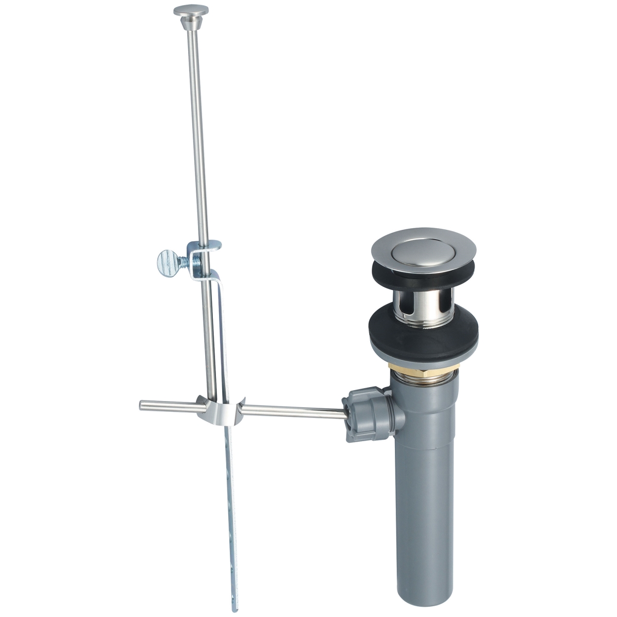 OP-630004-BN 50-50 Pop-Up Drain Assembly, PVD Brushed Nickel