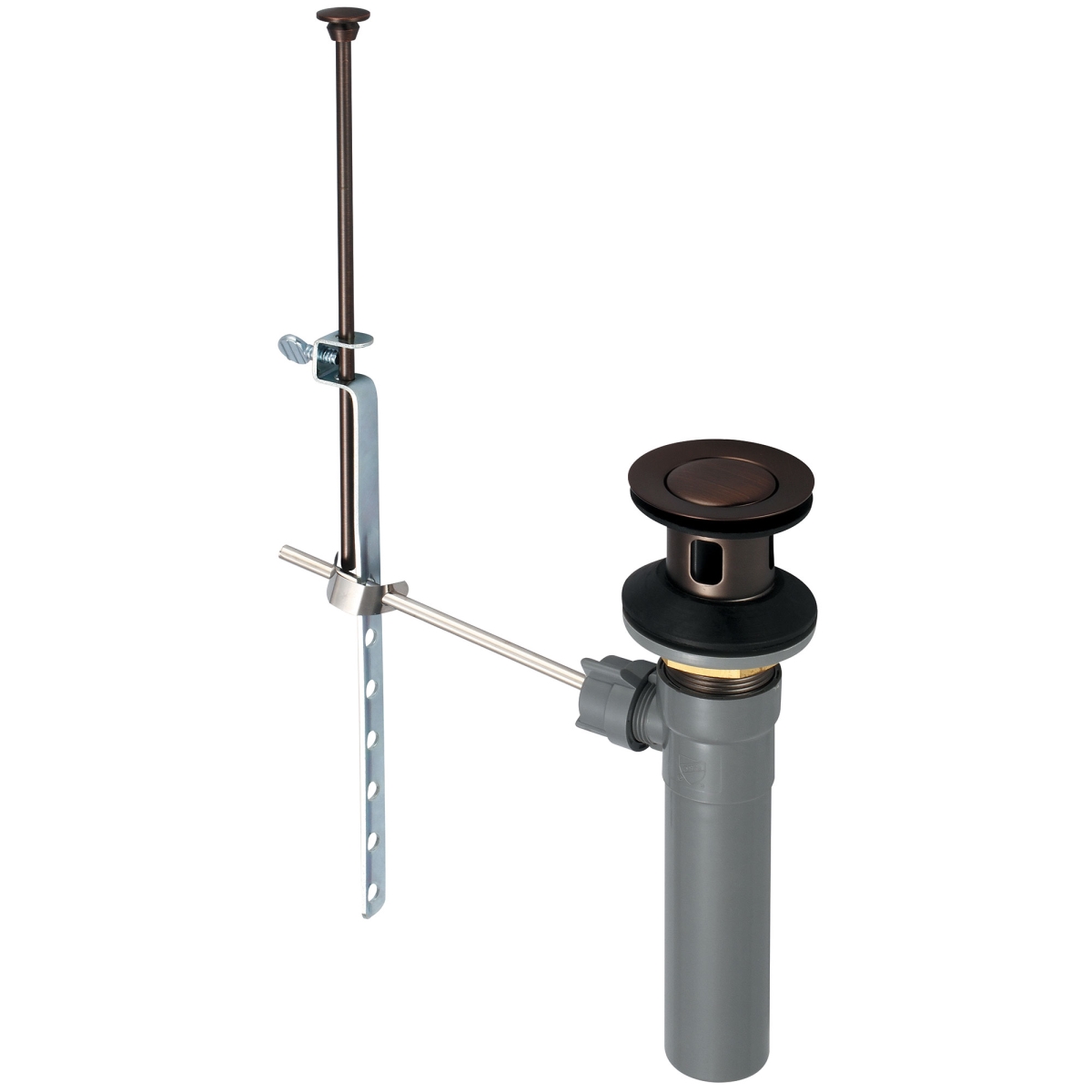 OP-630004-ORB 50-50 Pop-Up Drain Assembly, Oil Rubbed Bronze