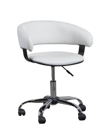 Picture of Powell 14B2010W 30.63 x 22.33 x 19.63 in. Gas Lift Desk Chair&#44; White
