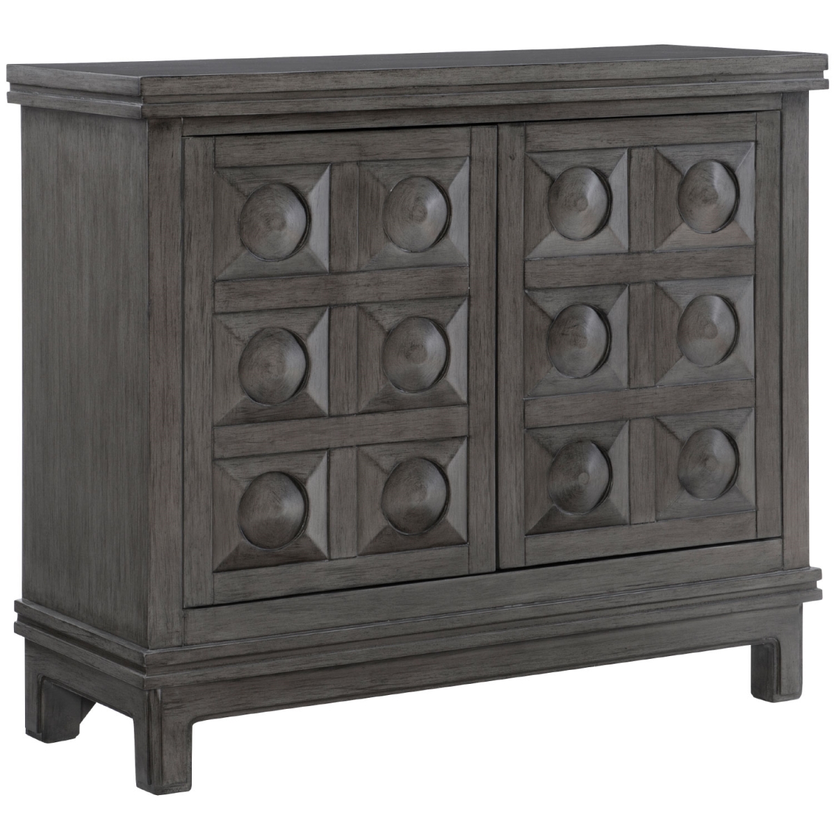 Picture of Powell D1316A19G Zora Storage Console Cabinet, Grey