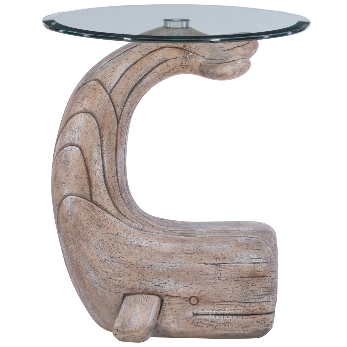 Picture of Powell D1294A19 Moby Whale Side Accent Table&#44; Driftwood