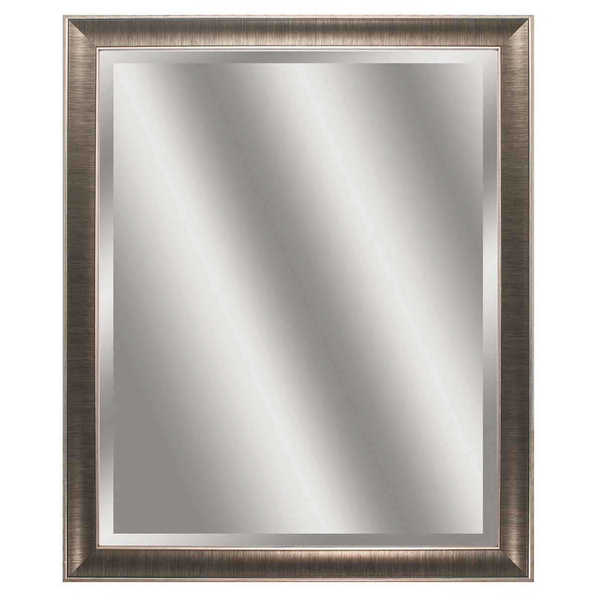 Picture of Propac Images 9942 Beveled Mirror - Gunmetal Gray Frame