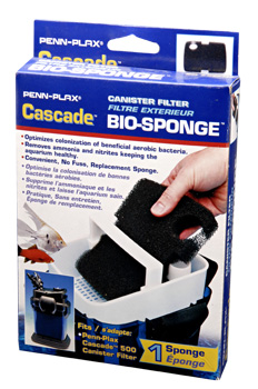 Picture of Penn-Plax CCF129 Cascade Canister GPH Bio Sponge&#44; Black