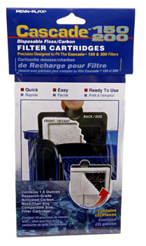 Picture of Penn-Plax CPF34C3 Cascade Power Filter Replacement Cart&#44; Pack of 3