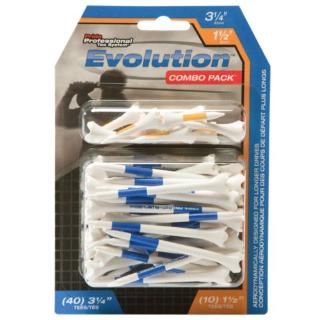 Picture of Proactive Sports TPE314CP 3.25 in. Tee PTS Evolution - Combo Pack of 50
