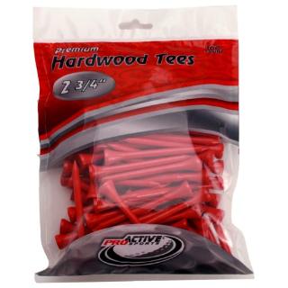 Picture of Proactive Sports TE234R100 1.5 in. ProActive Tees&#44; Red - 100 per Pack