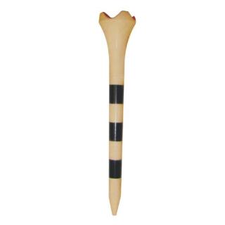 Picture of Proactive Sports TPES234N30 1.5 in. Evolution Striped Tees - Natural&#44; 30 per Pack