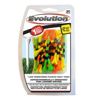 Picture of Proactive Sports TPES234M30 1. 5 in. Evolution Mixed Striped - Tees&#44; 30 per Pack