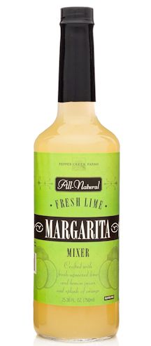 Picture of Pepper Creek Farms 405A Fresh Lime Margarita Mixer&#44; Pack of 6
