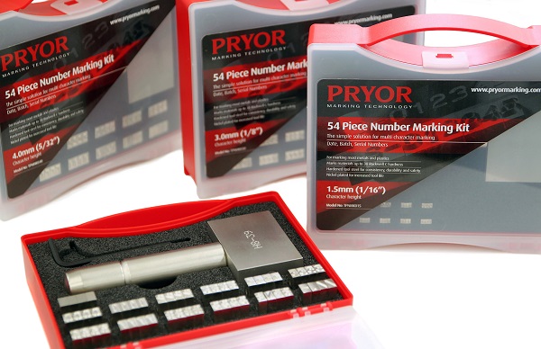 Picture of Pryor TINMK030 3 mm Number Marking Kit